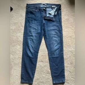 Banana Republic Women's Dark Blue Skinny Ankle Jeans